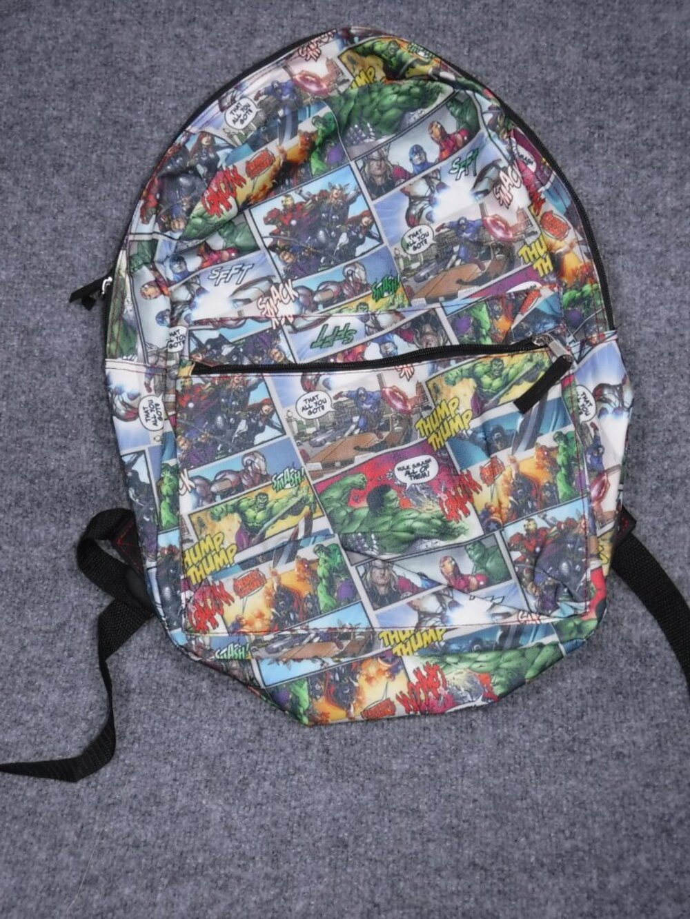 Marvel Comic Print Backpack